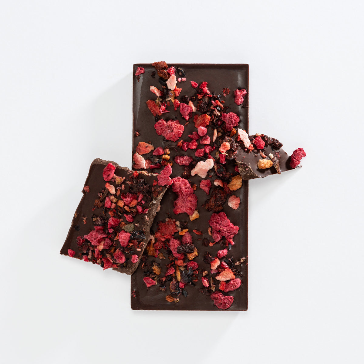 Charlotte Piper Milk Chocolate Bar Mixed Berry 50g