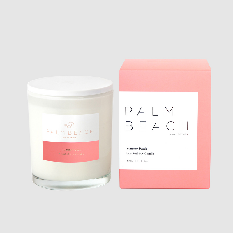 Palm Beach Candle Summer Peach 420g