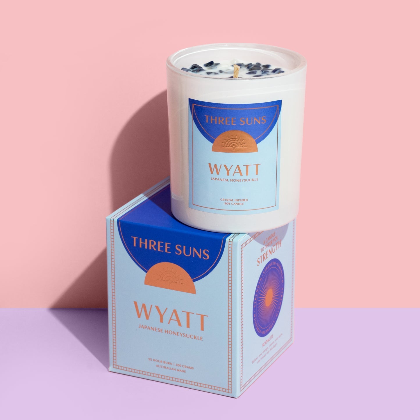 Three Suns Wyatt Candle of Strength