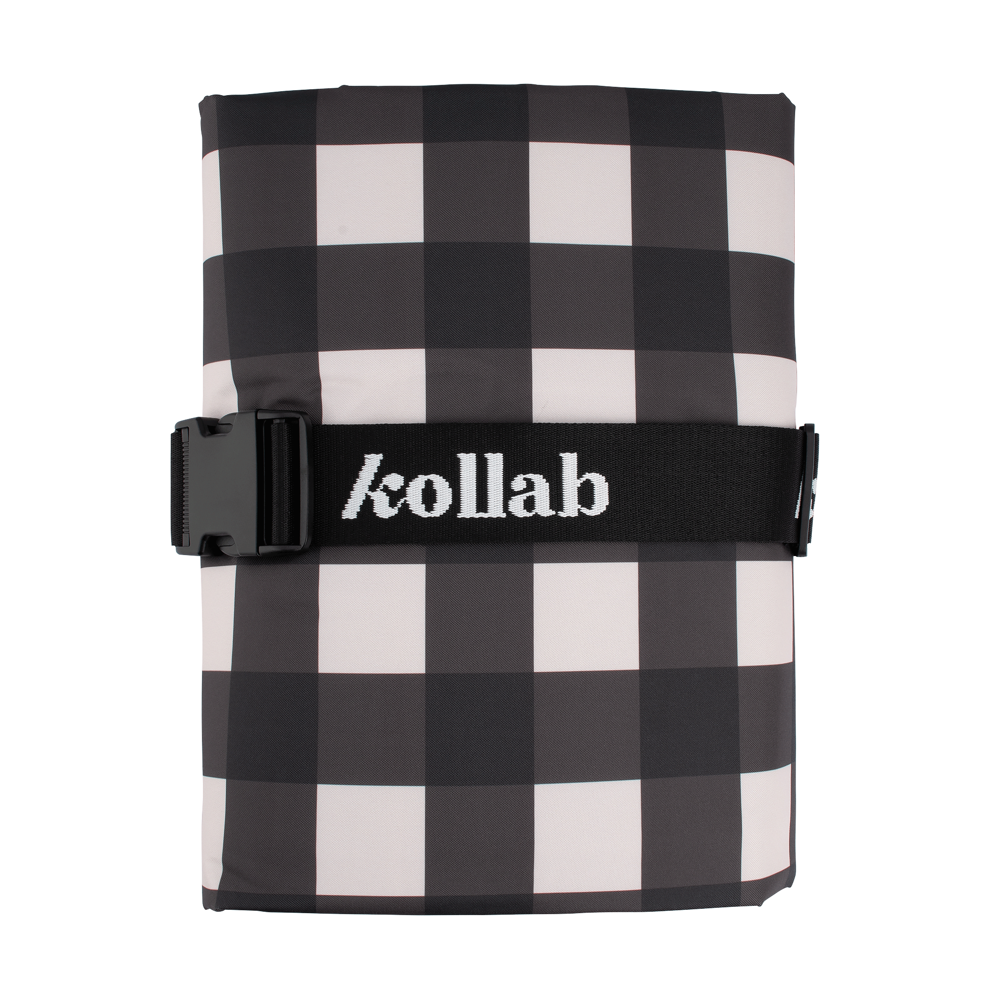 Kollab Holiday Picnic Mat Black Check